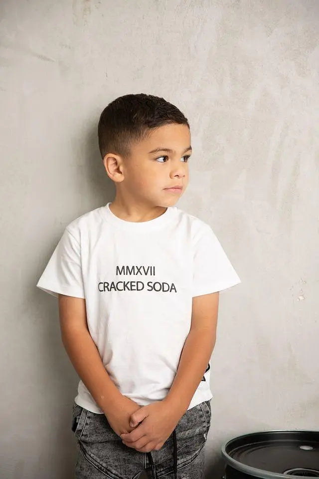 Cracked Soda Henry Cracked Soda Tee White