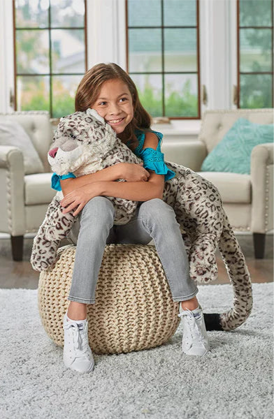 Wild Republic Cuddlekins Jumbo Snow Leopard