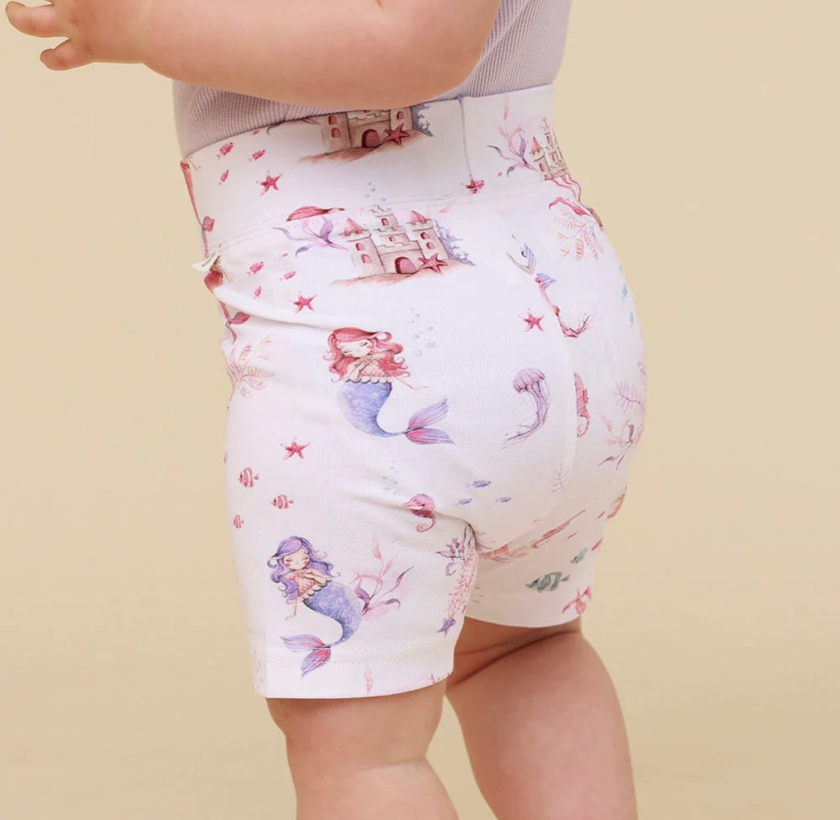 Snuggle Hunny Mermaid Bike Shorts