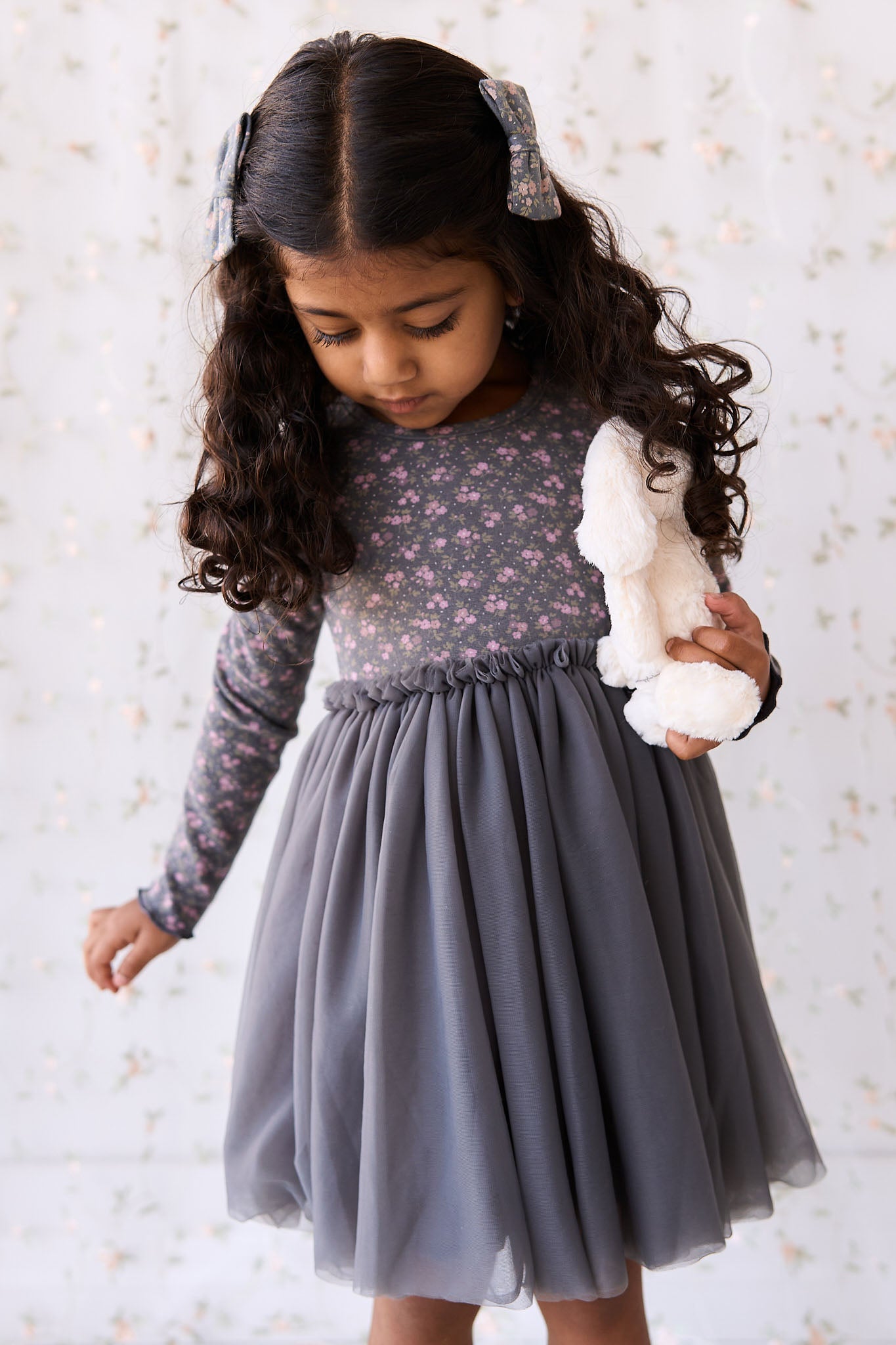 Jamie Kay Anna Tulle Dress Rosalie Floral Lava