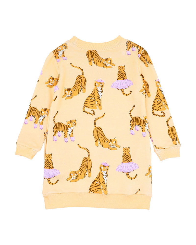 Fox & Finch Tutu Tigers Sweater Dress