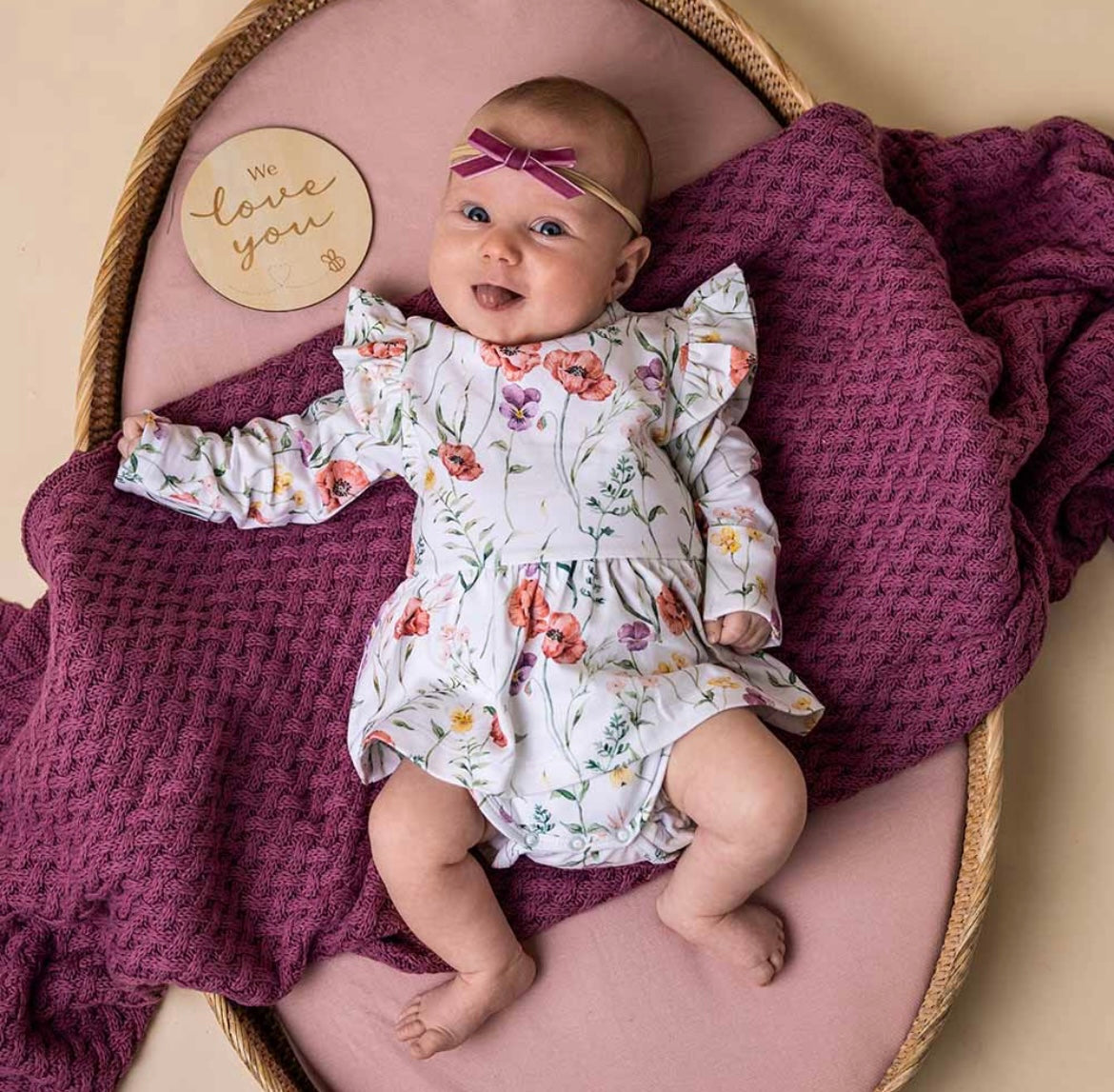 Snuggle Hunny Meadow Long Sleeve Dress