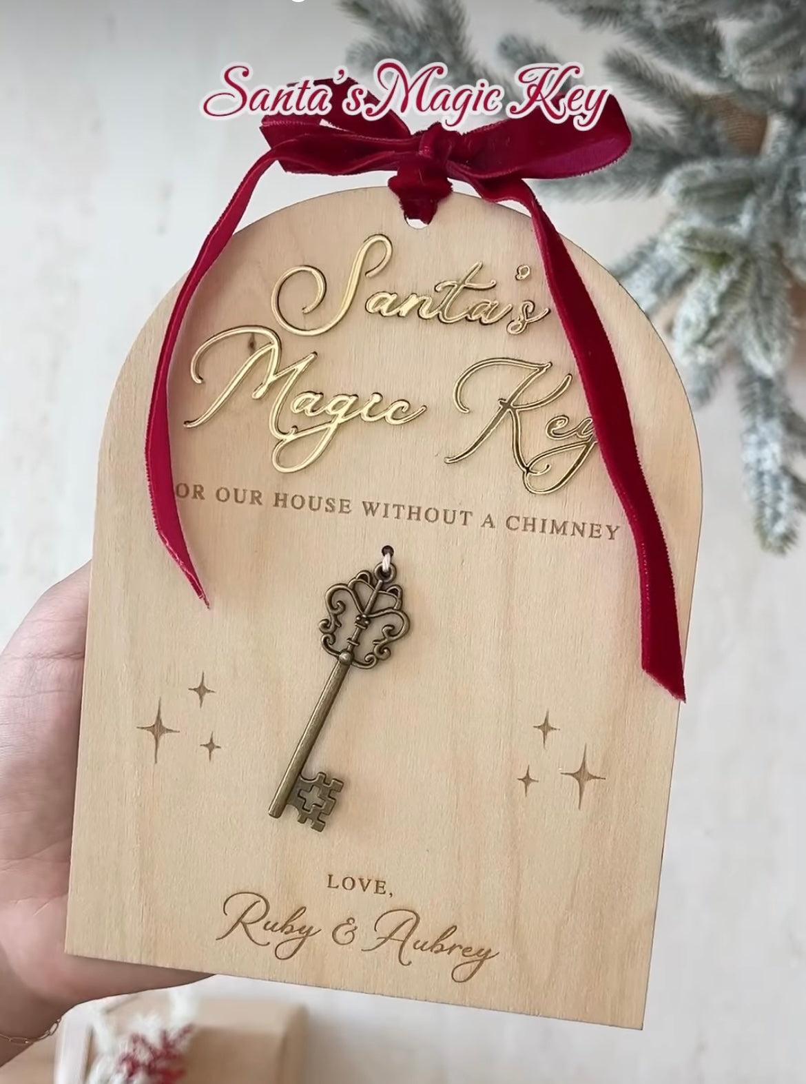 Blossom & Pear Santa's Magic Key