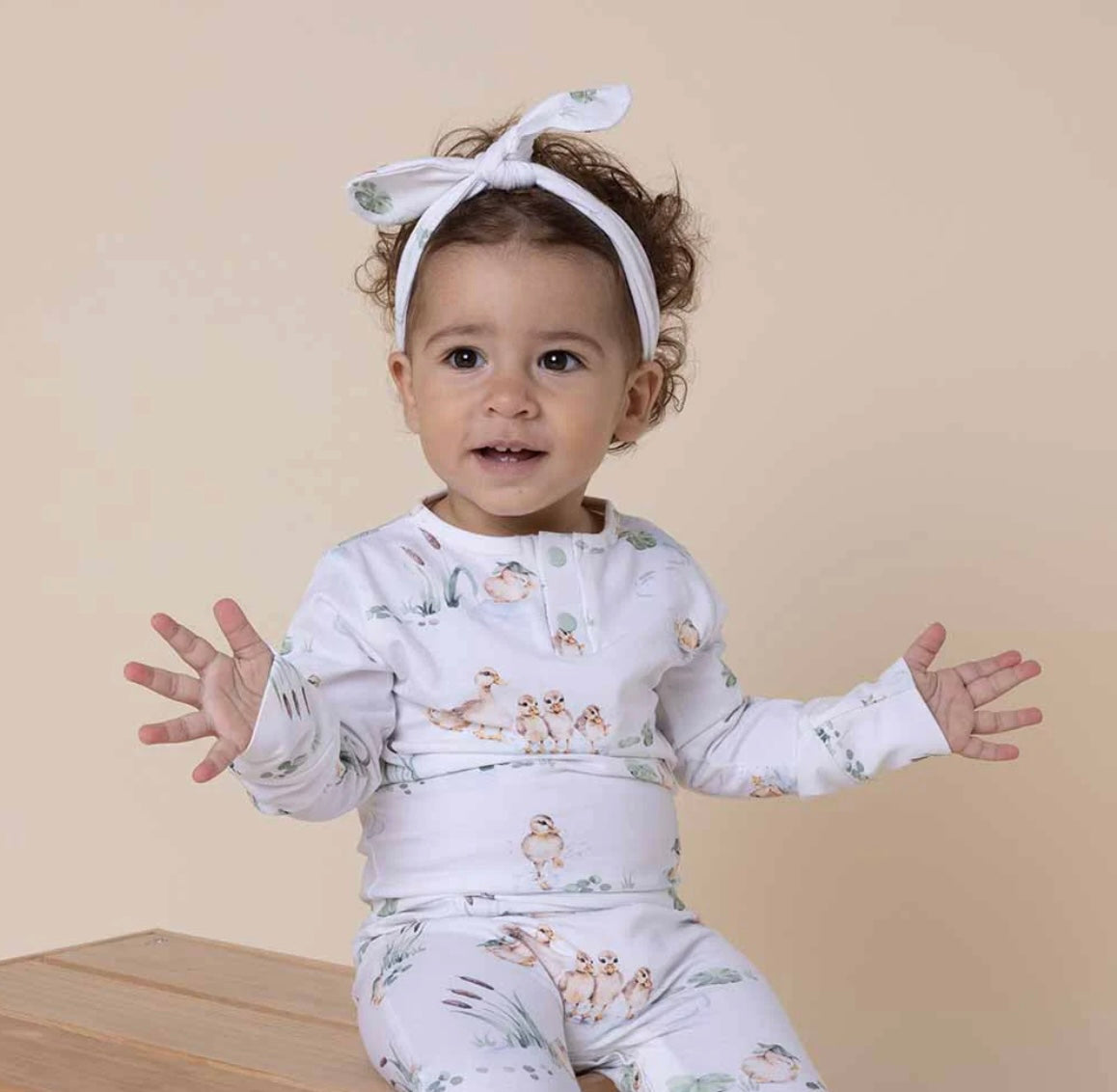 Snuggle Hunny Duck Pond Growsuit