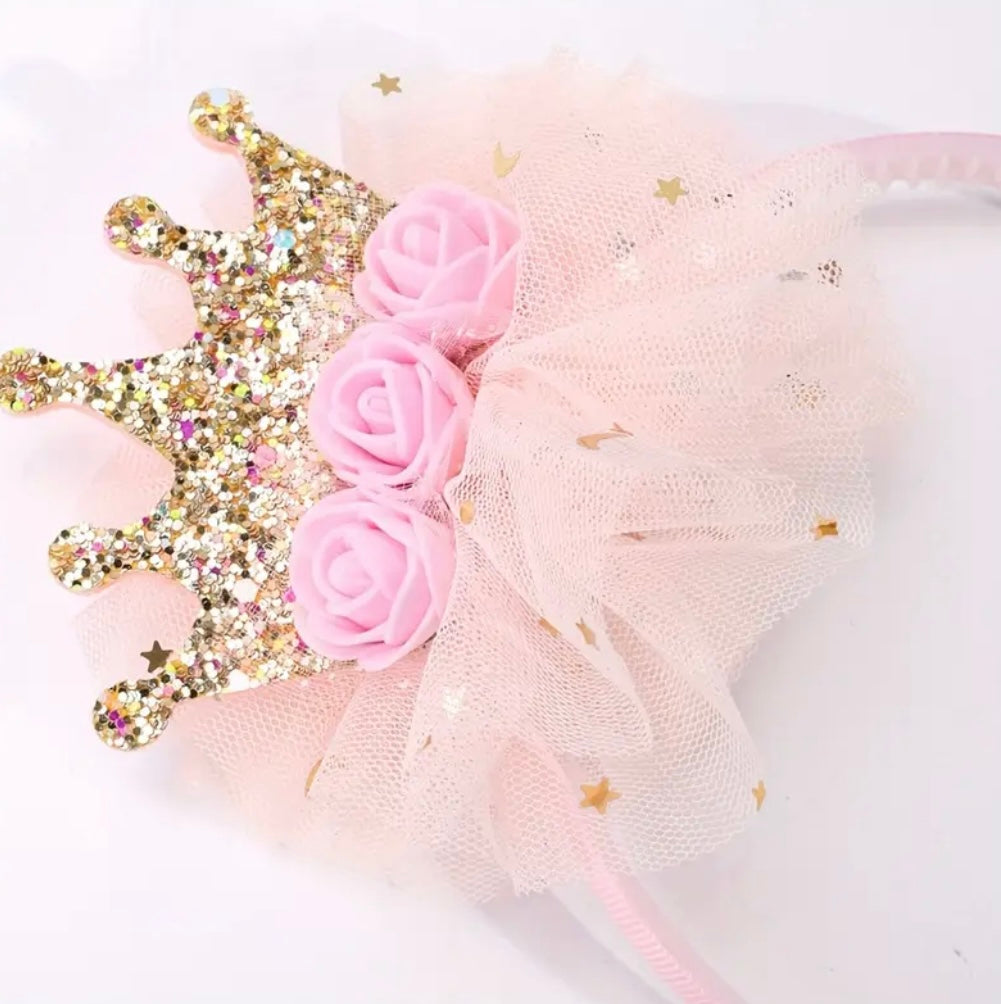 Birthday Princess Crown Headband