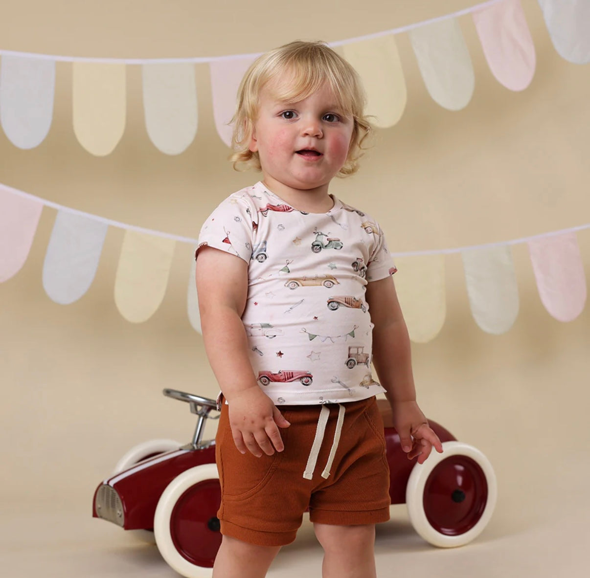 Snuggle Hunny Biscuit Shorts