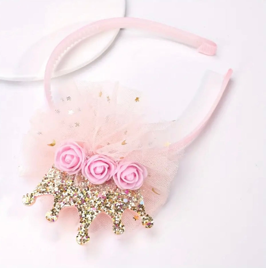 Birthday Princess Crown Headband