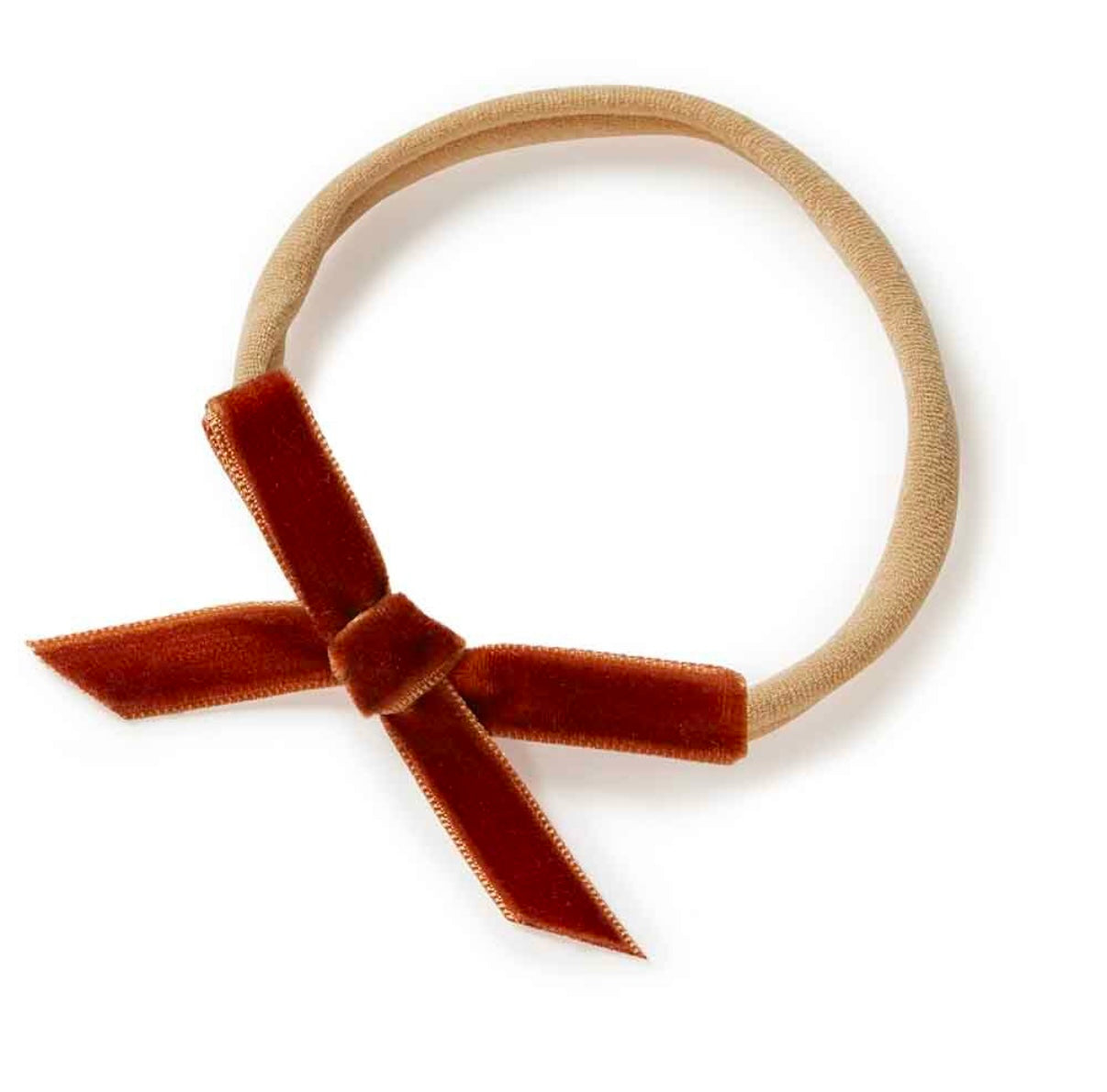 Snuggle Hunny Velvet Hair Bow Headband – Various Colours