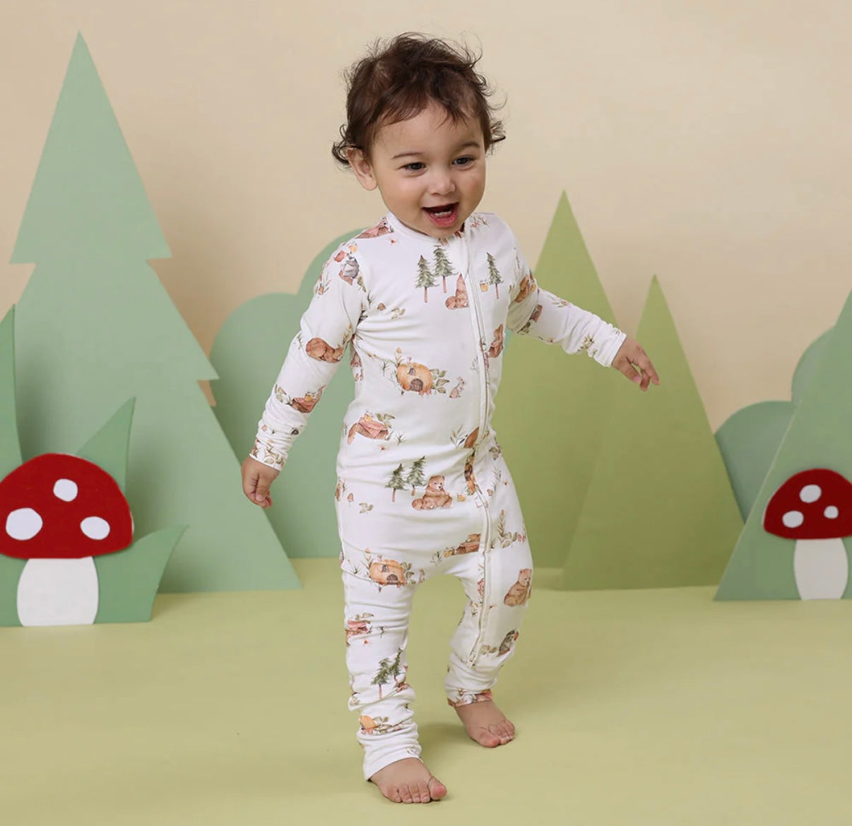 Snuggle Hunny Bears Snugglesuit Convertible Romper