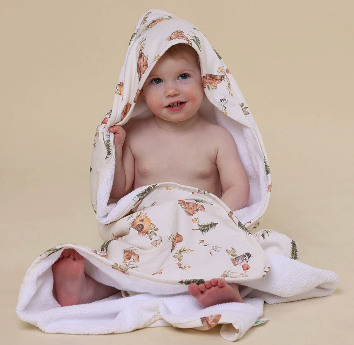 Snuggle Hunny Bears Hooded Towel