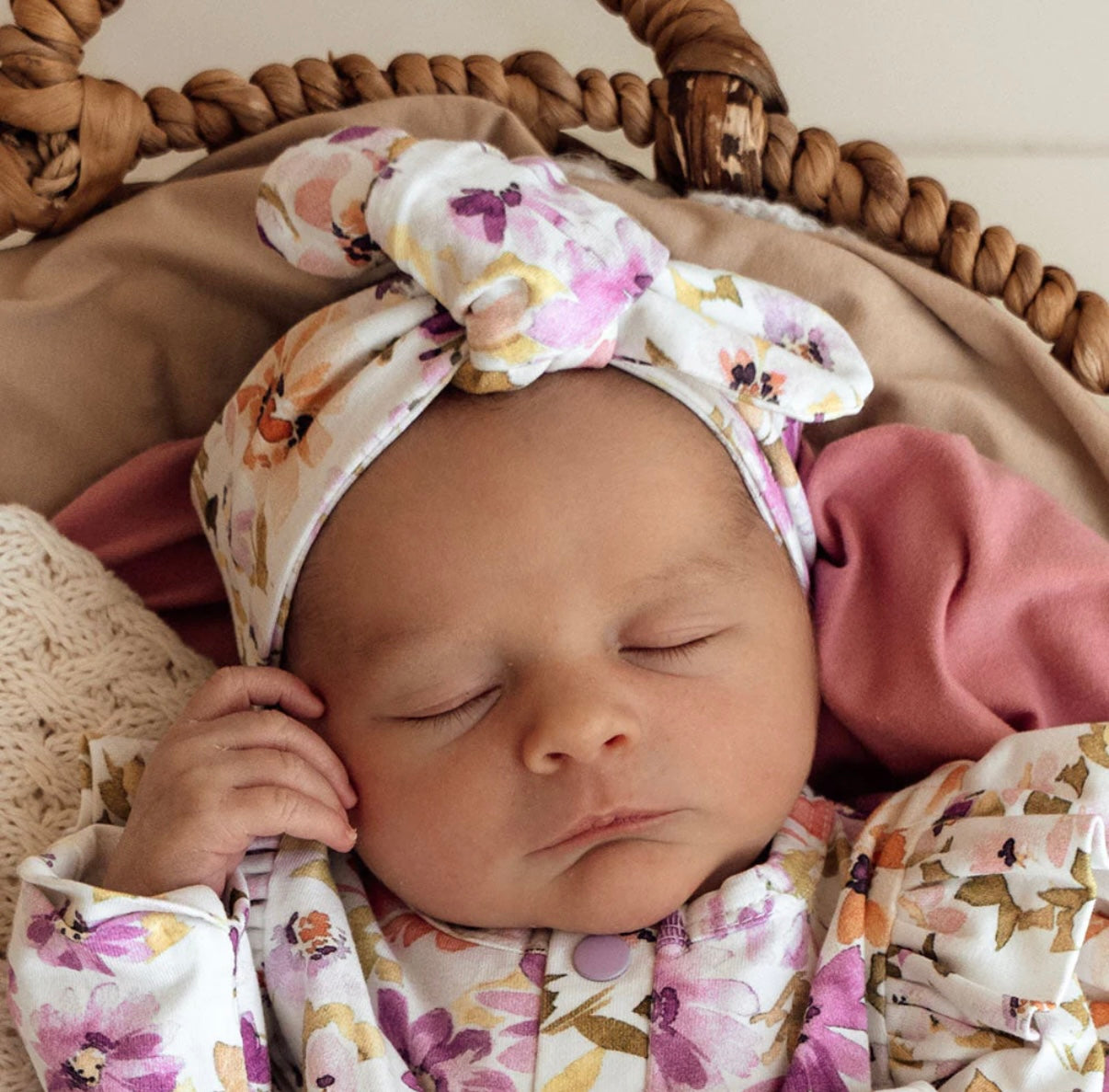 Snuggle Hunny Topknot Headband – Various Designs