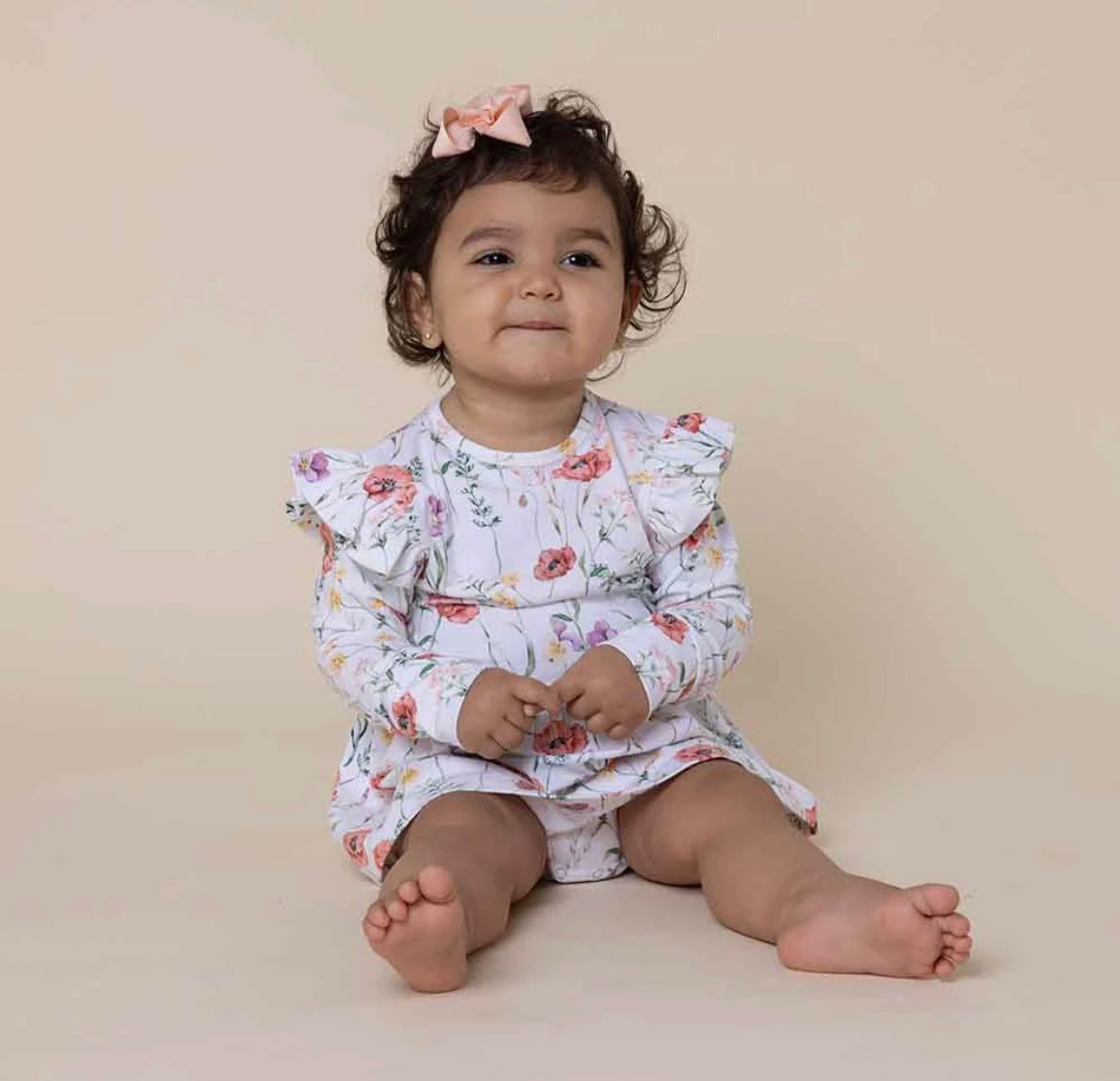 Snuggle Hunny Meadow Long Sleeve Dress