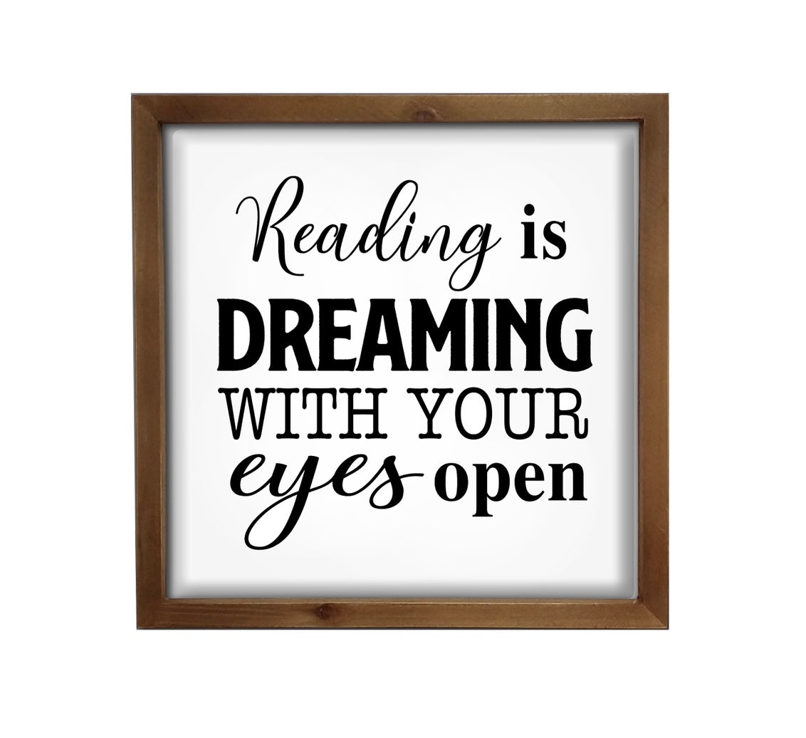 Reading Is Dreaming Artwork