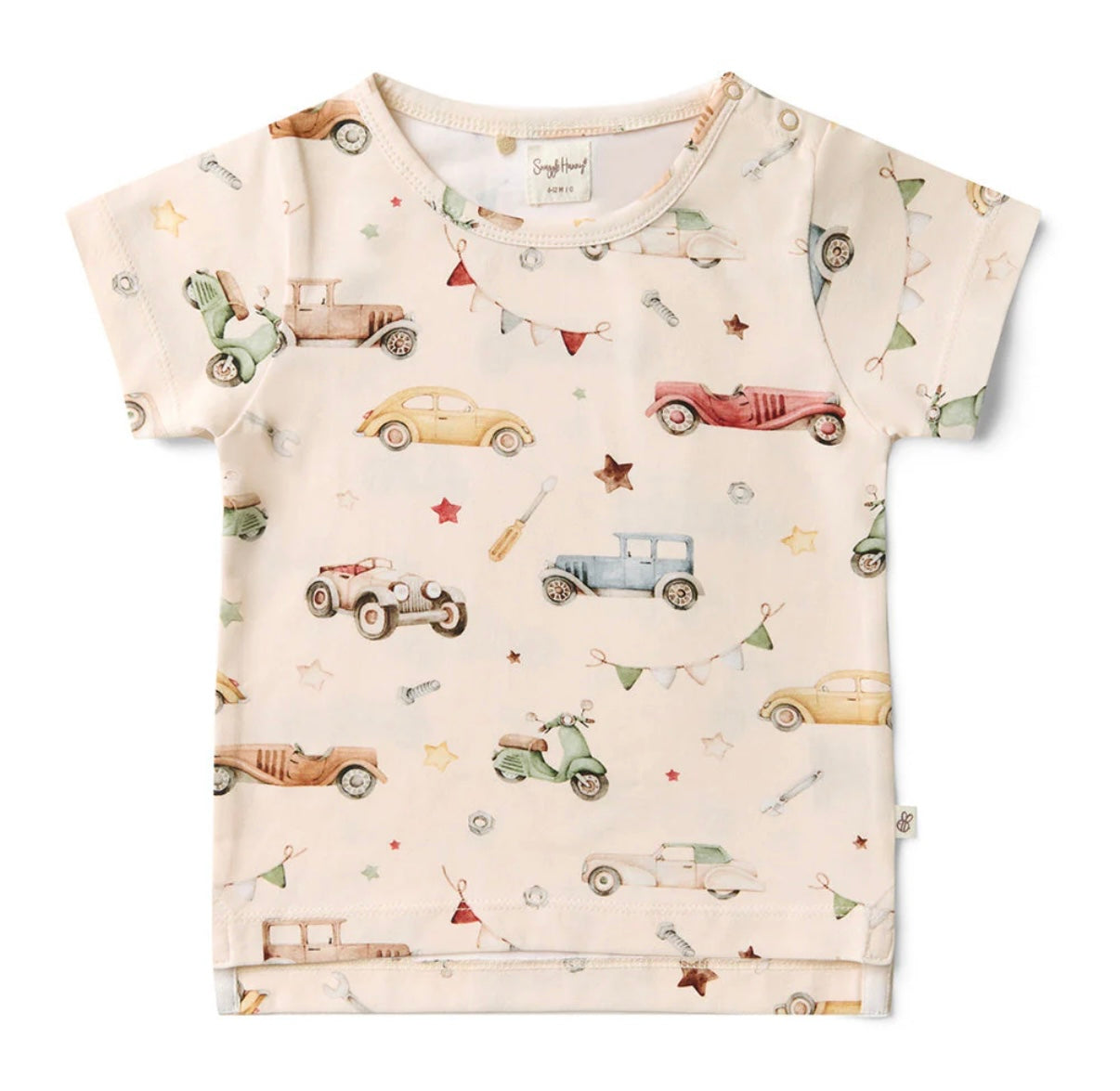 Snuggle Hunny Vintage Cars T-Shirt