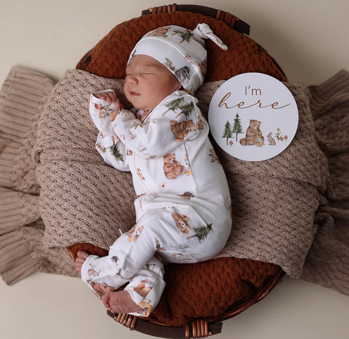 Snuggle Hunny Bears Snugglesuit Convertible Romper