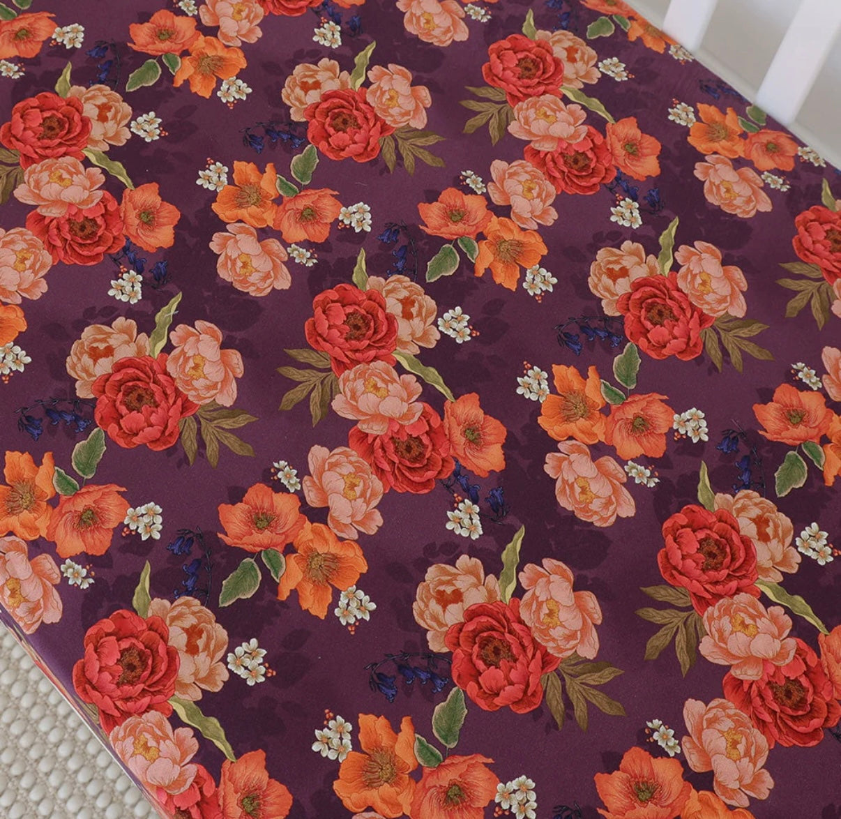 Snuggle Hunny Fitted Cot Sheet Sienna