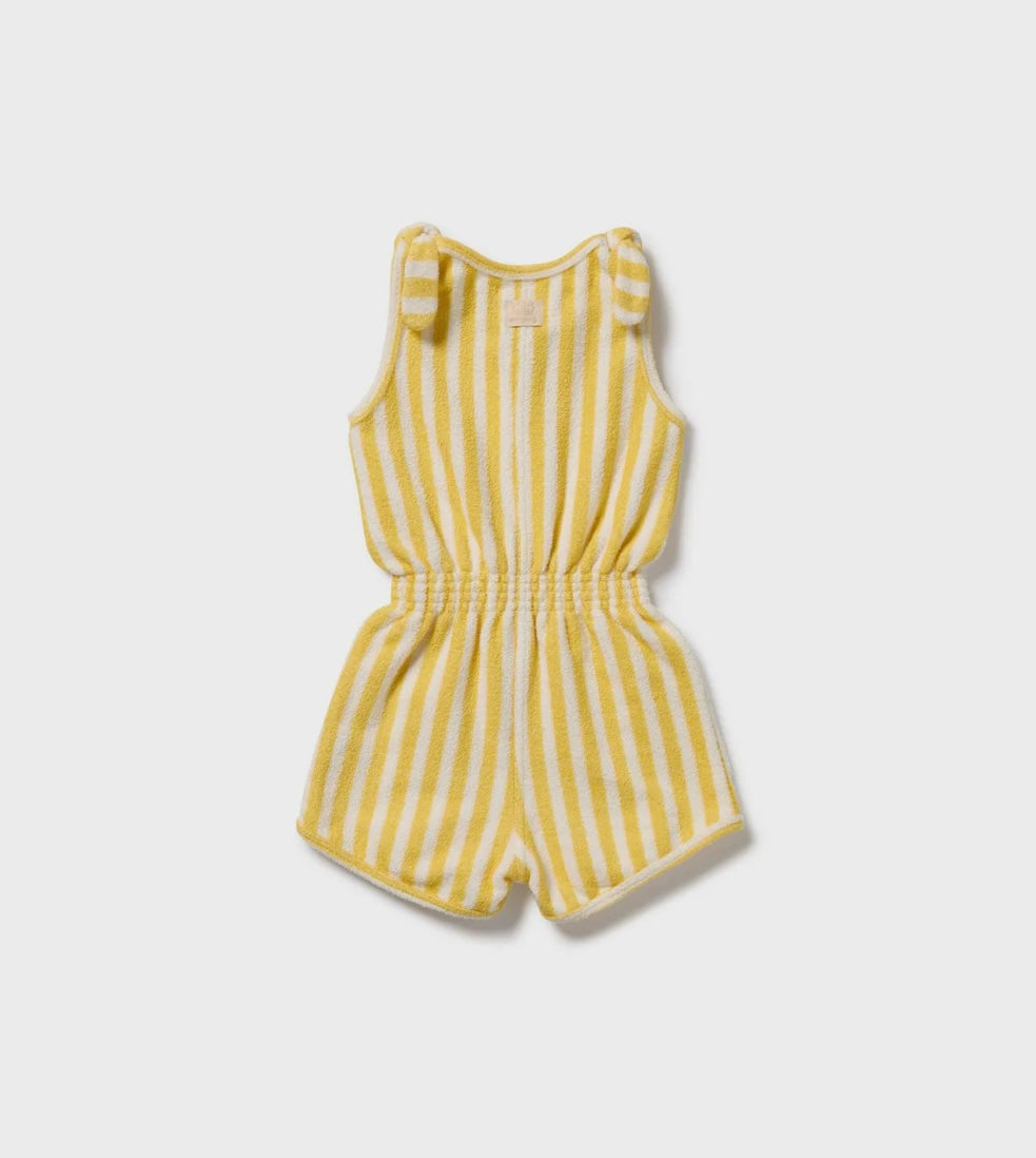 Wilson & Frenchy Honey Wave Organic Terry Playsuit