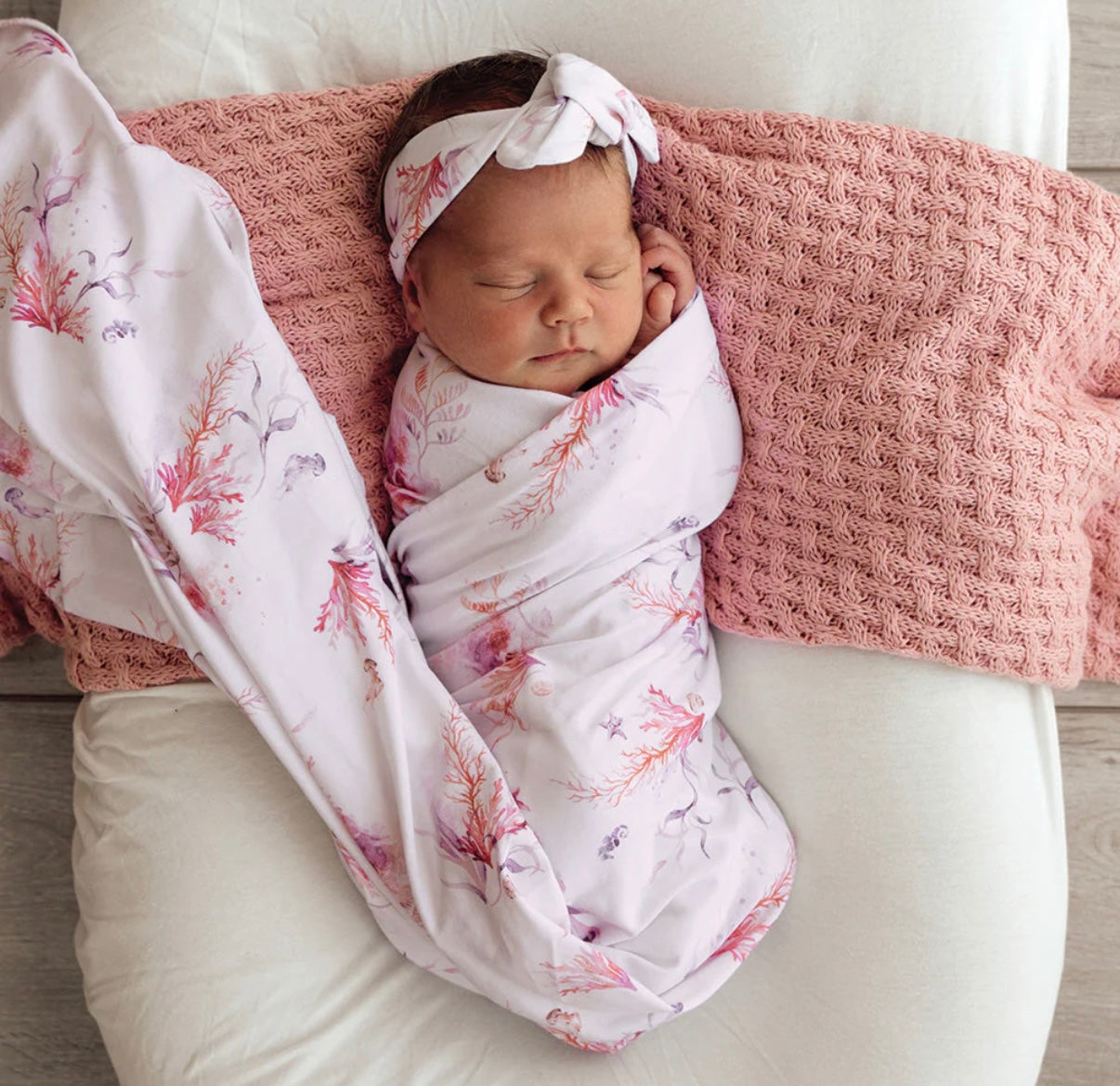 Snuggle Hunny Wrap & Topknot Set – Various Designs