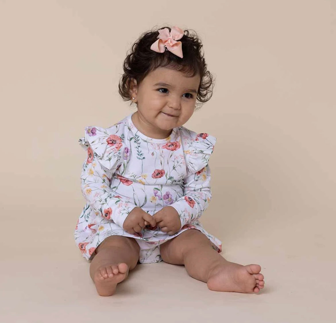 Snuggle Hunny Meadow Long Sleeve Dress