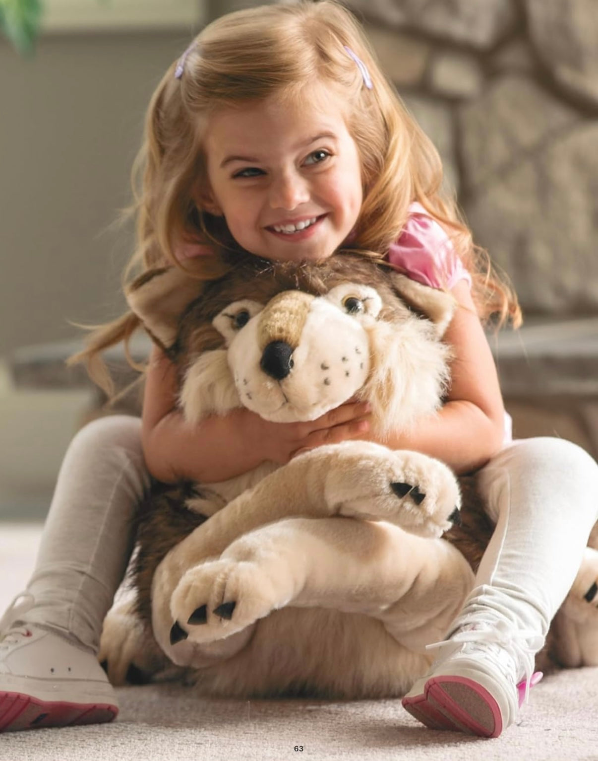 Wild Republic Cuddlekins Jumbo Wolf