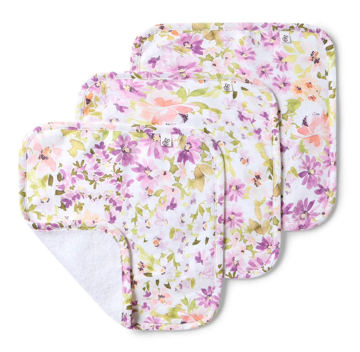 Snuggle Hunny Isla Wash Cloths 3 Pack