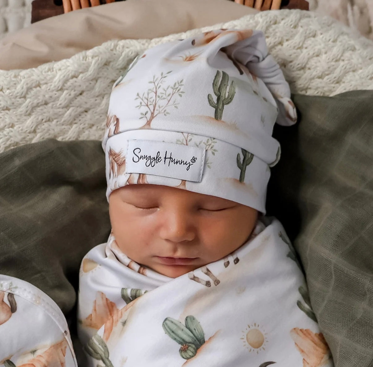 Snuggle Hunny Knotted Beanie – Various
