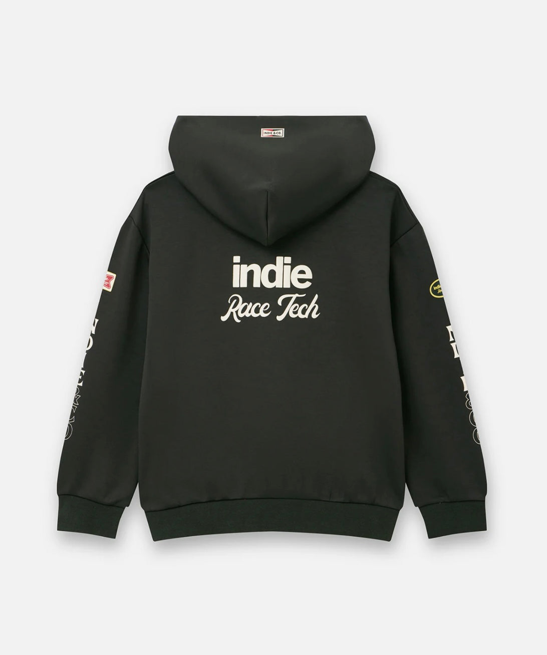 Indie Kids The Race Tech Hoodie Obsidian