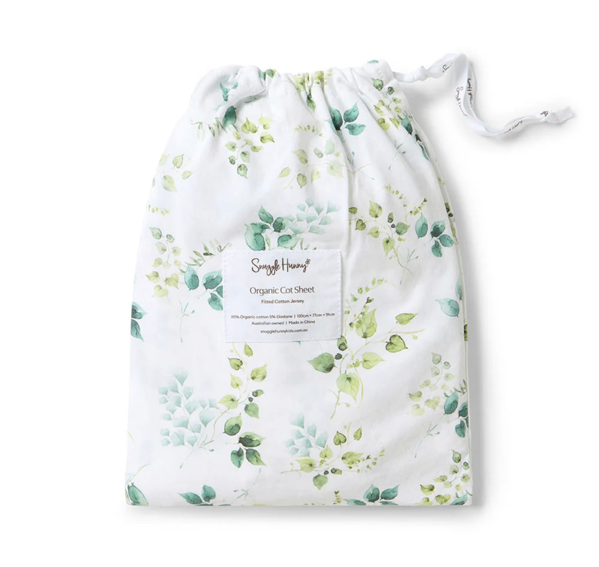 Snuggle Hunny Fitted Cot Sheet Eden