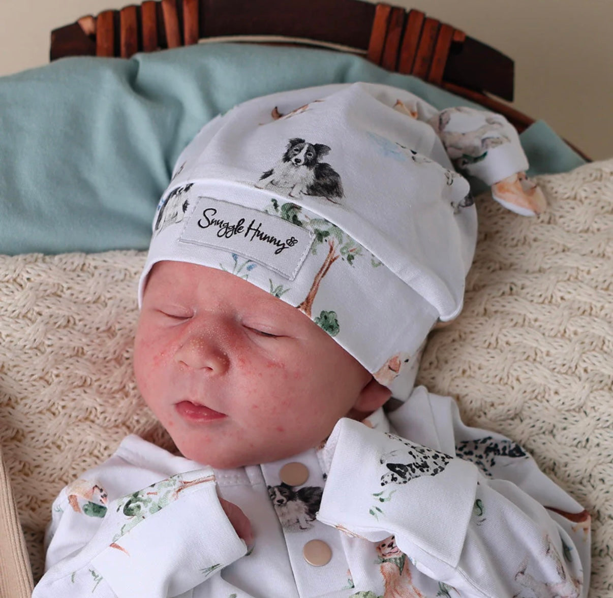 Snuggle Hunny Knotted Beanie – Various Colours