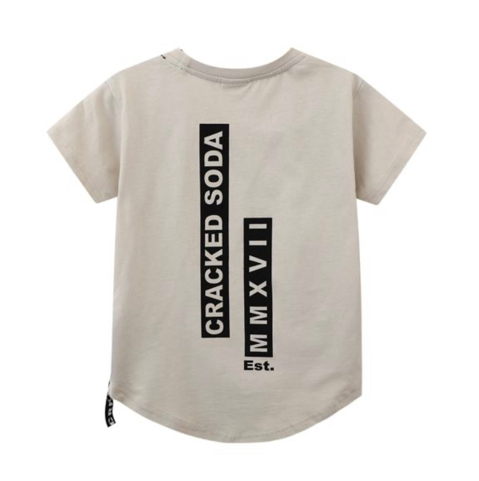 Cracked Soda Oakes Tee Oatmeal