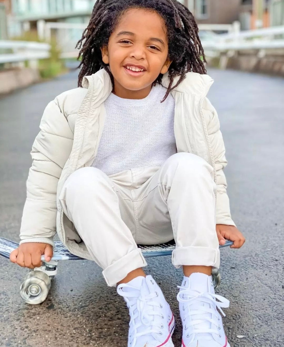 Indie Kids Richland Knit Ice Grey Marle