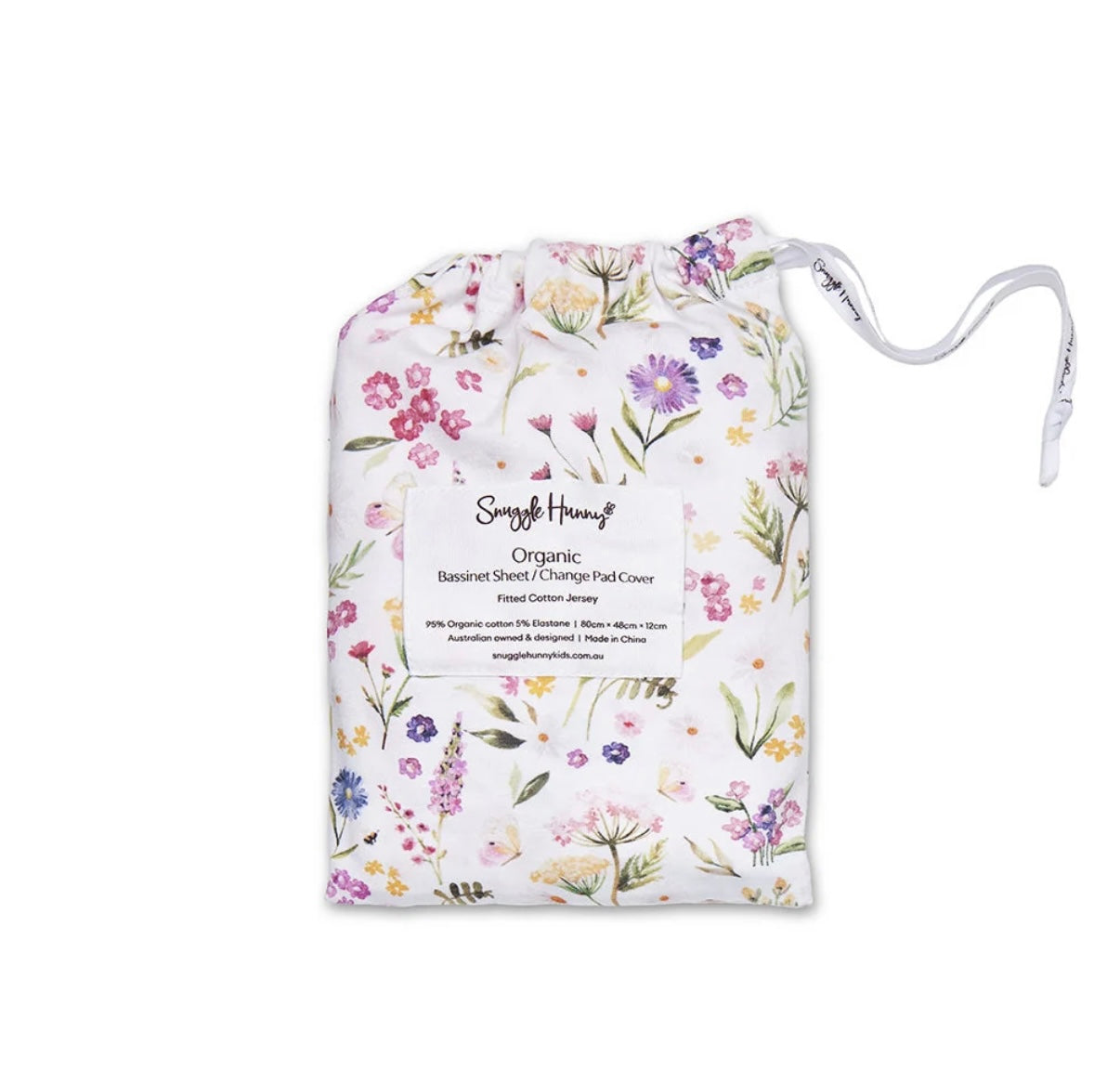 Snuggle Hunny Gracie Bassinet / Change Pad Cover