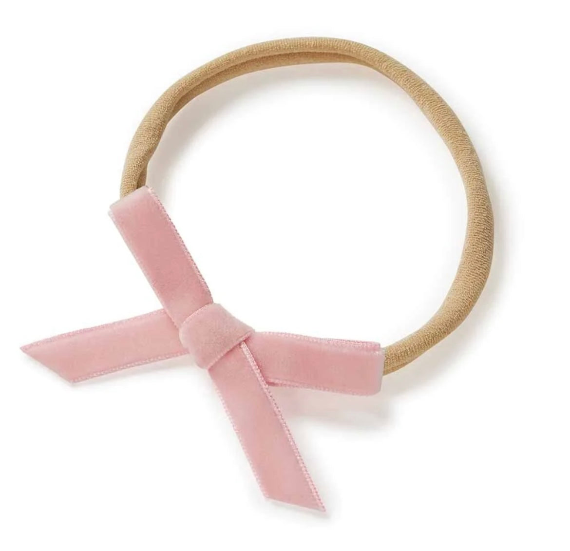 Snuggle Hunny Velvet Hair Bow Headband – Various Colours