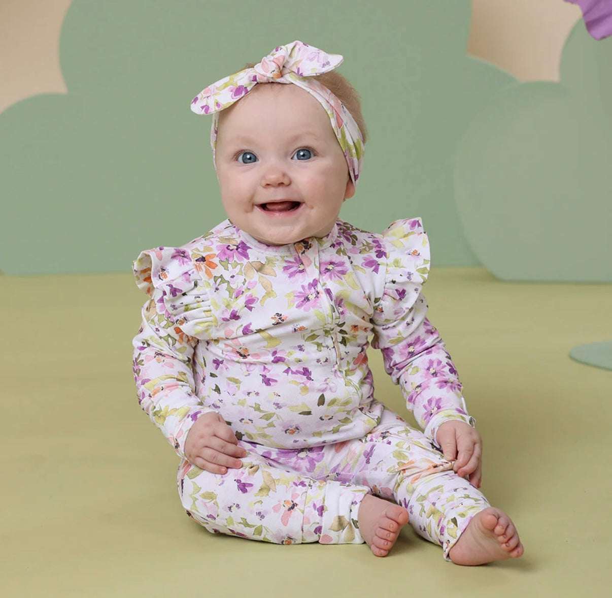 Snuggle Hunny Isla Snugglesuit Convertible Romper