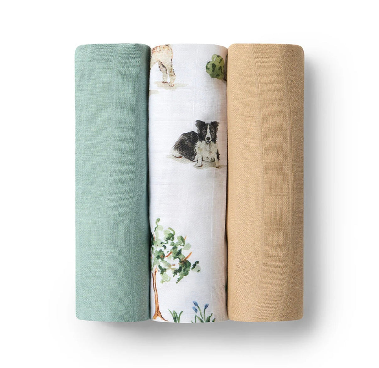 Snuggle Hunny Large Organic Muslin Wraps 3 Pack – Various