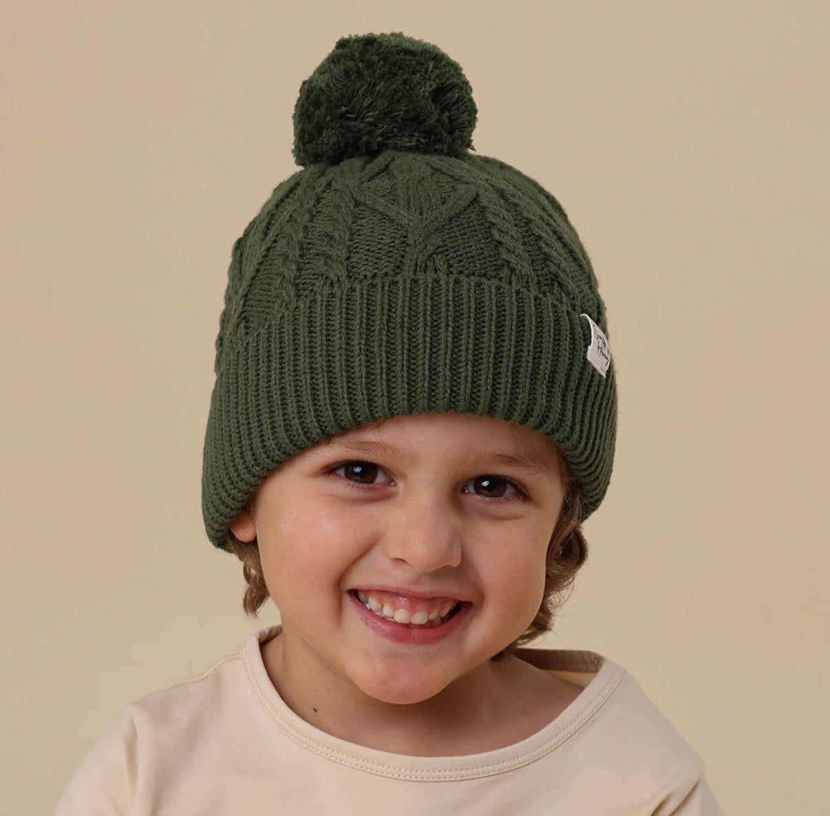 Snuggle Hunny Knit Beanie Olive