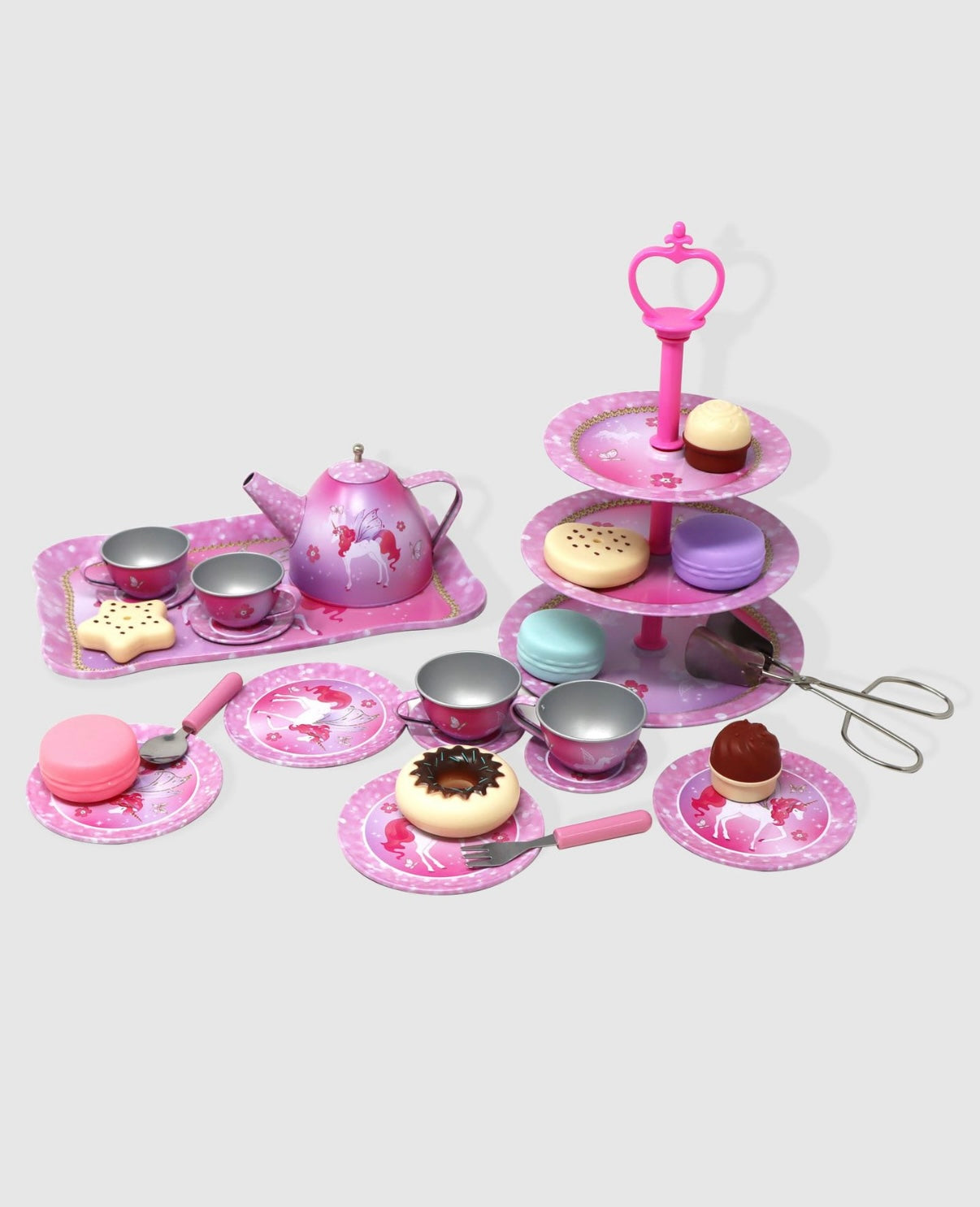 Pink Poppy Unicorn Princess High Tea Set