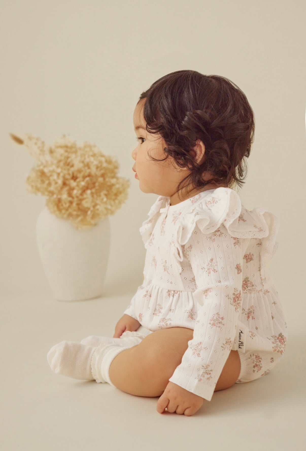 Aster & Oak Posie Floral Bubble Romper