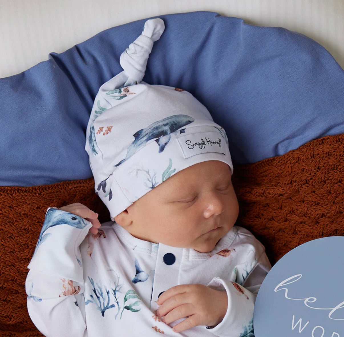 Snuggle Hunny Knotted Beanie – Various