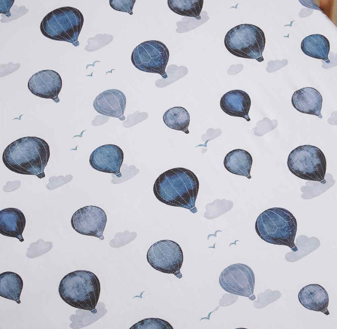 Snuggle Hunny Cloud Chaser Fitted Cot Sheet