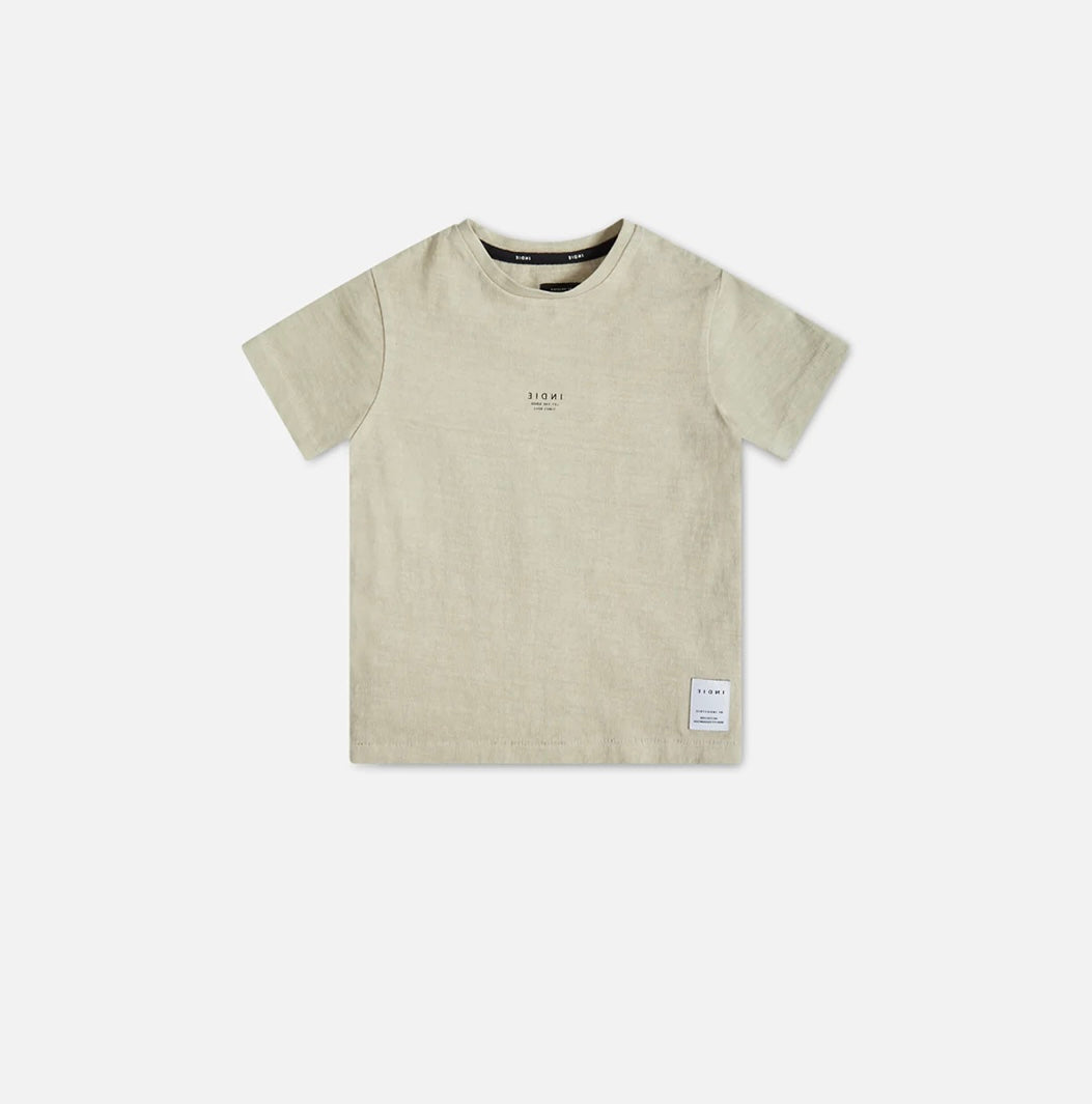 Indie Kids Marcoola Tee Light Sage