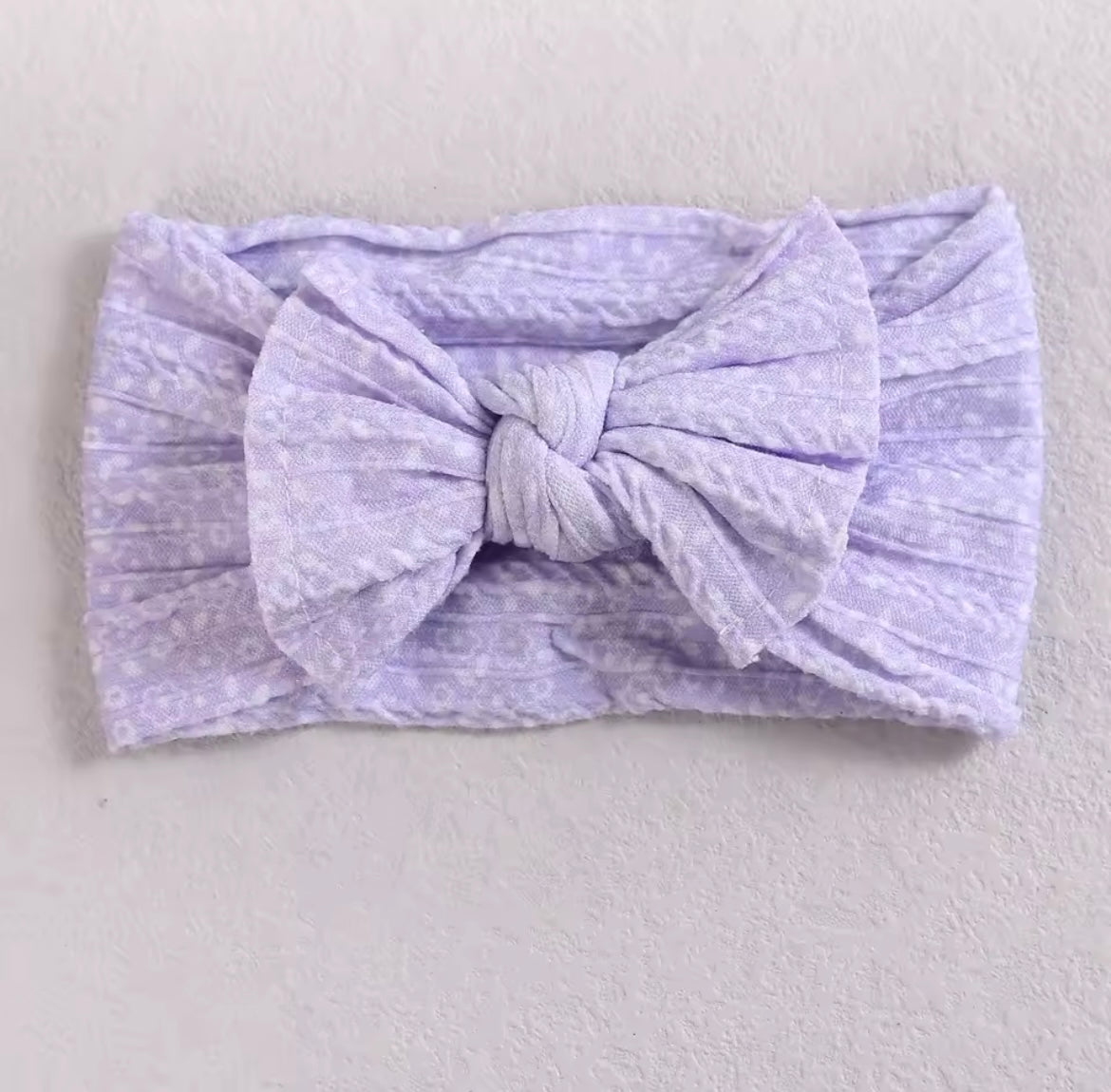 Topknot Bow Headband – Various Colours
