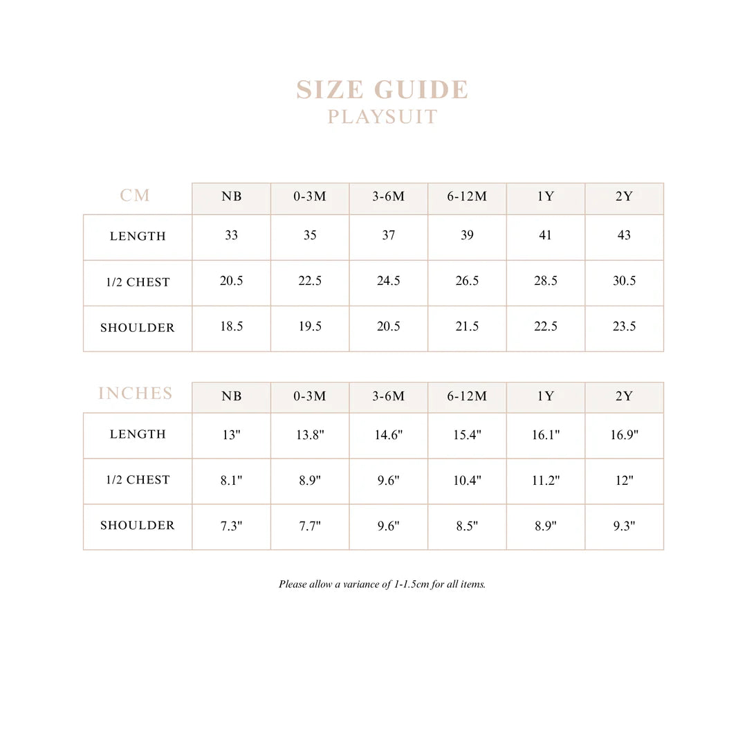 Blossom & Pear Holiday Village Playsuit