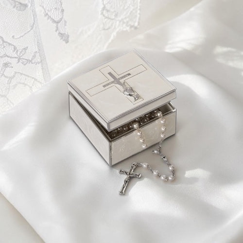 Roman Giftware Cross & Chalice Keepsake Box