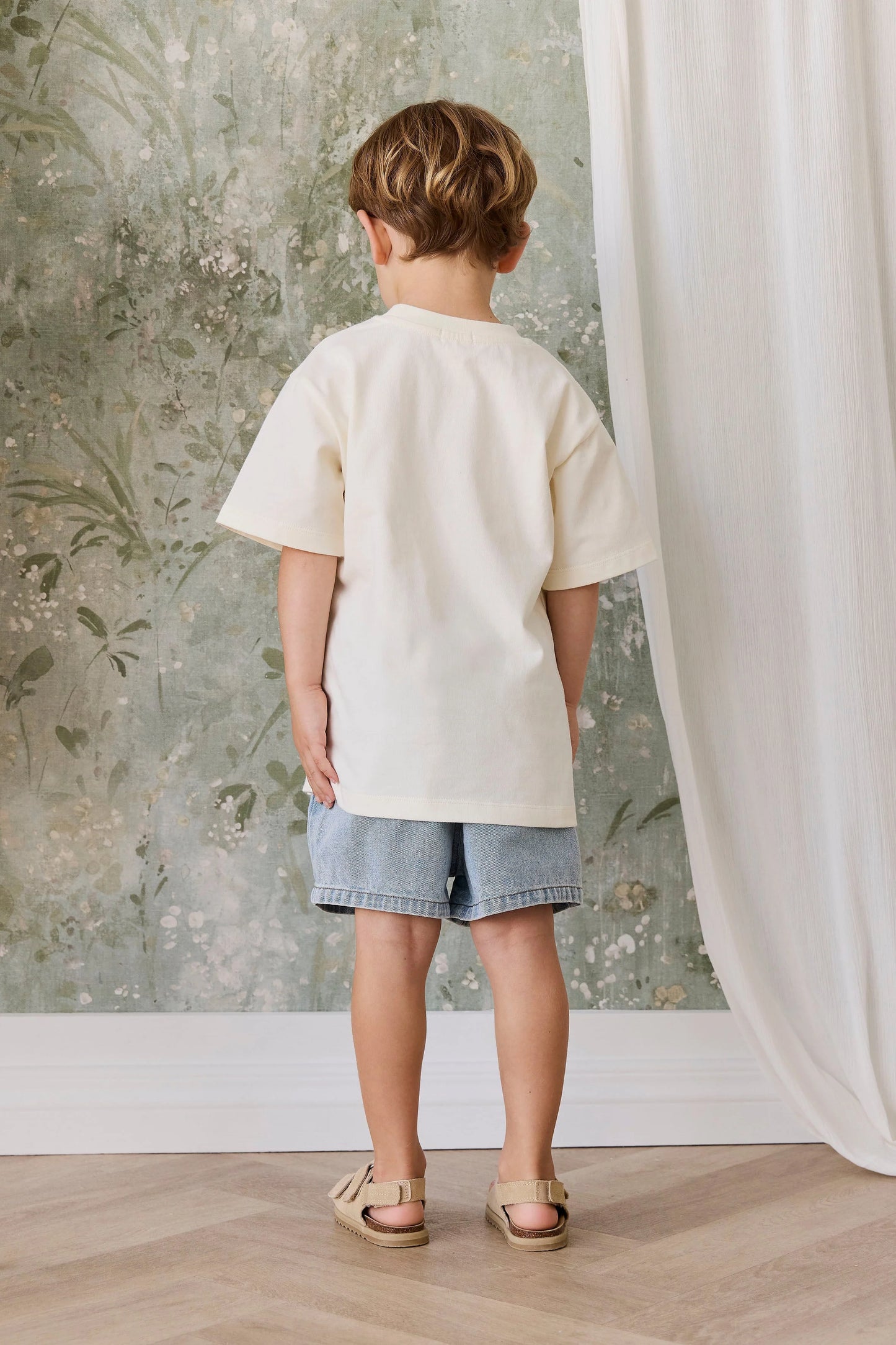 Jamie Kay Kane Denim Shorts Light Wash