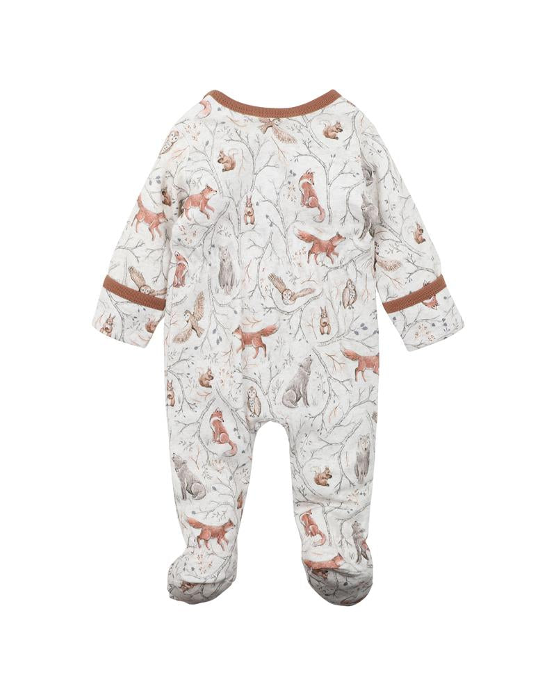 Bébé by Minihaha Eli Print Zip Onesie