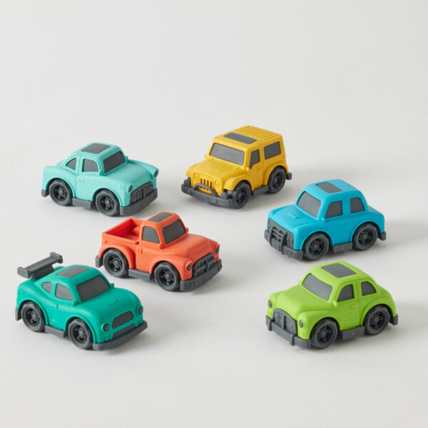 Jiggle & Giggle Bioplastic Car & Plane Set – 3 Designs