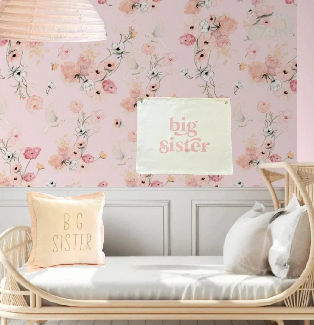Little Nordic Sol ‘Big Sister’ Wall Banner