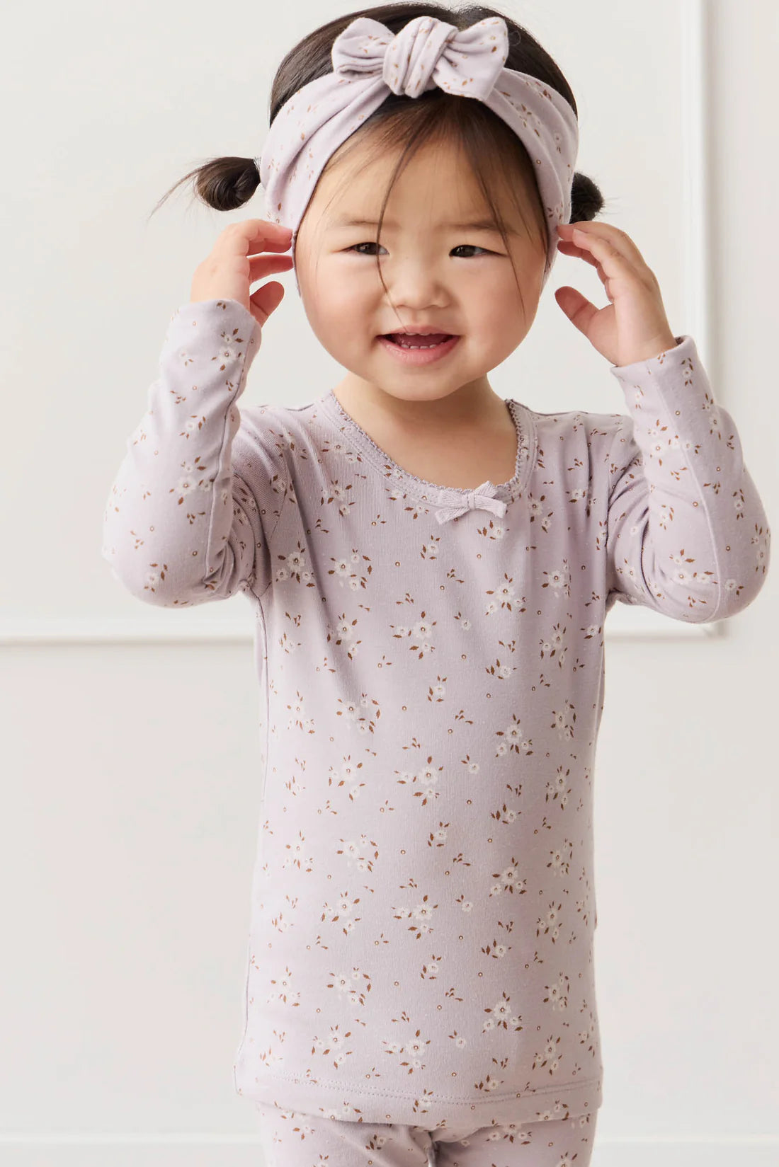 Jamie Kay Long Sleeve Top Lulu Bloom Iris