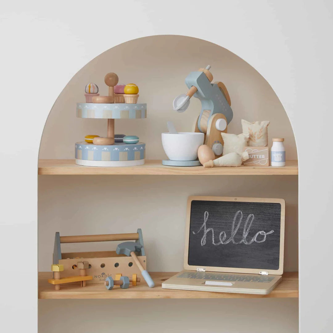 Nordic Kids Wooden Tool Box Set